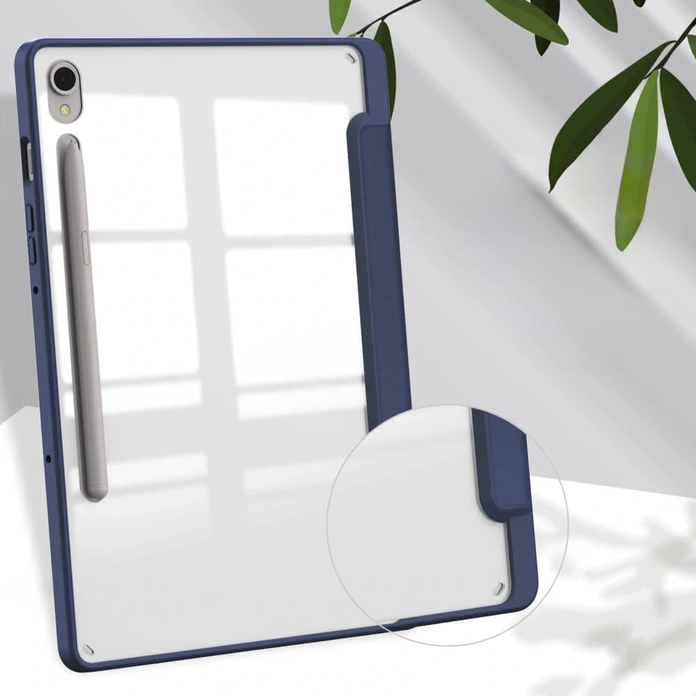Etui Bizon Case Tab Clear Matt do Samsung Galaxy Tab S9 v navy modré - 7