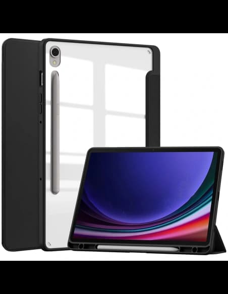 Etui Bizon Case Tab Clear Matt do Samsung Galaxy Tab S9 černé