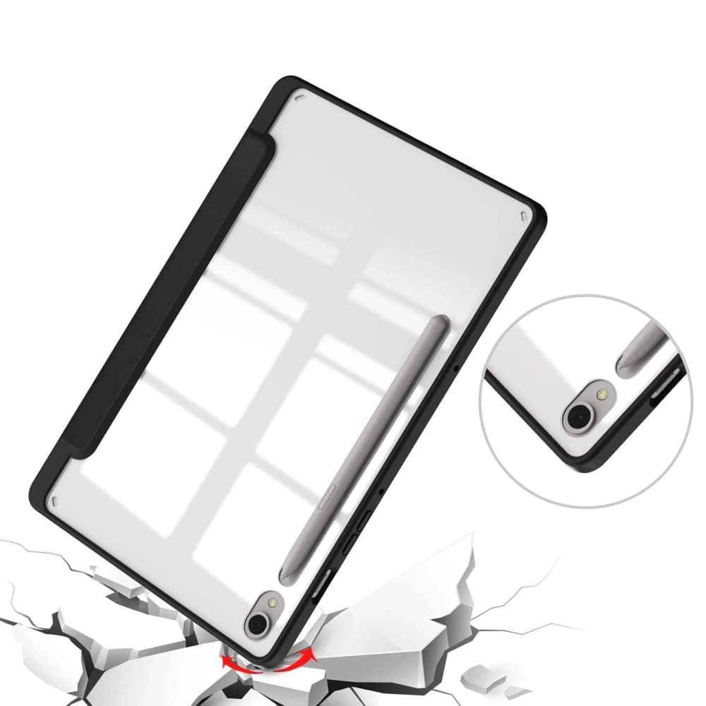 Bizon Caz Tab Clar Mat Samsung Galaxy Tab S9 negru - 6