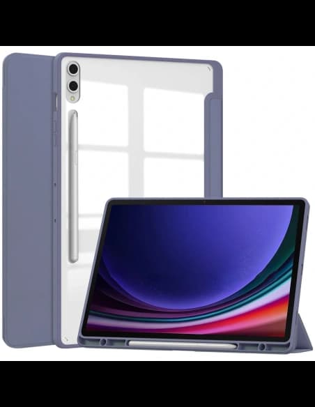 Bizon Case Tab Clear Matt Samsung Galaxy Tab S10 Plus / S9 Plus lavendel