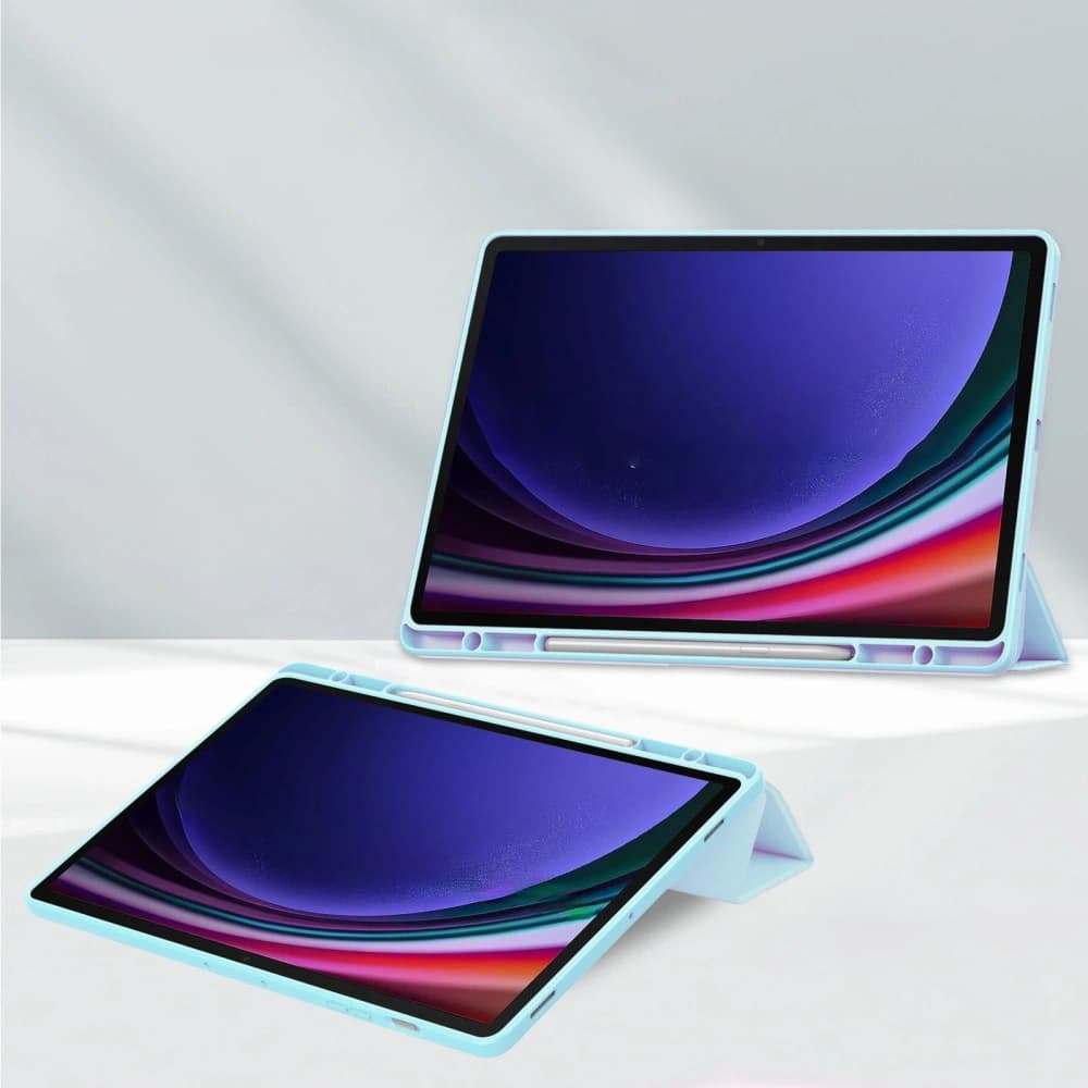 Bizon Case Tab Clear Matt Samsung Galaxy Tab S10 Plus / S9 Plus albastru - 2