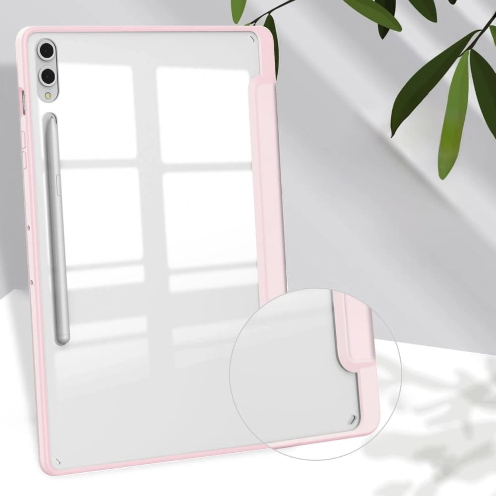 Bizon Case Tab Clear Matt Samsung Galaxy Tab S10 Plus / S9 Plus hellrosa - 7