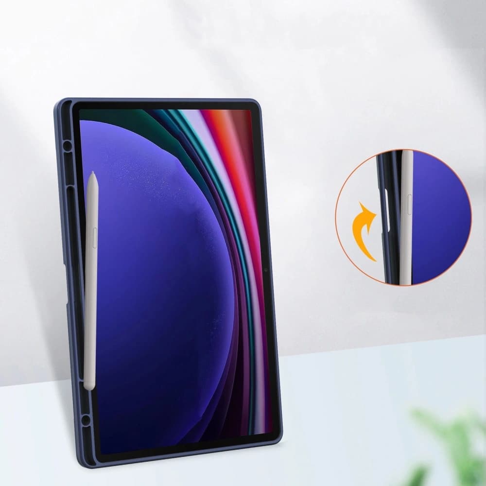 Bizon Case Tab Clear Matt Samsung Galaxy Tab S10 Plus / S9 Plus marineblau - 5