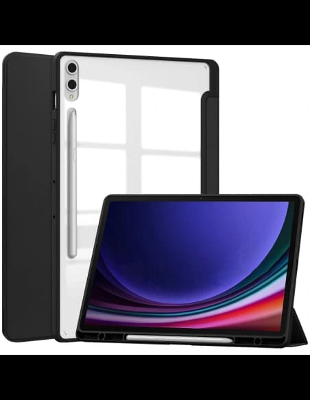 Bizon Case Tab Clear Matt Samsung Galaxy Tab S10 Plus / S9 Plus schwarz