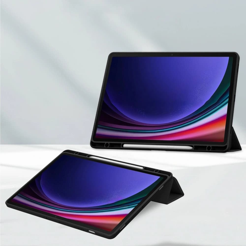 Etui Bizon Case Tab Clear Matt do Samsung Galaxy Tab S10 Plus / S9 Plus černé - 2