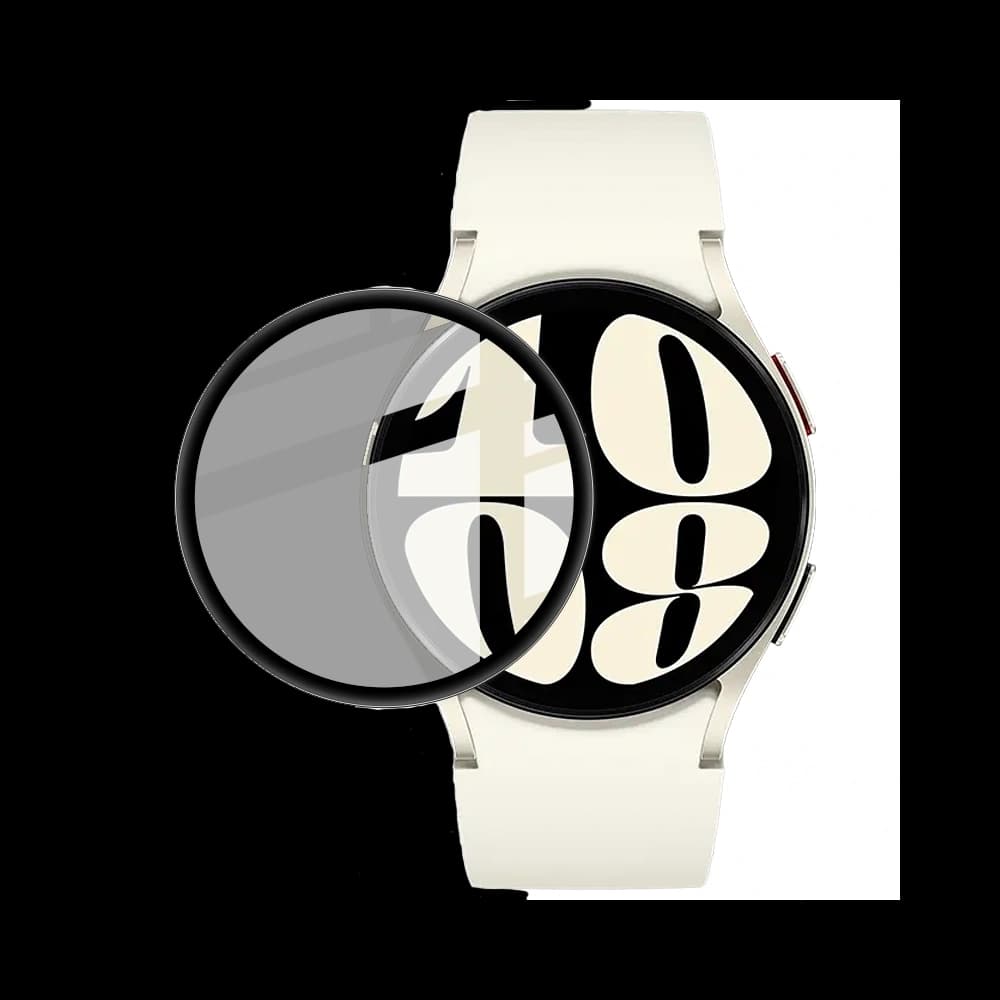 Bizon üveg óra Edge Hybrid Samsung Galaxy Watch 6 40mm fekete - 5