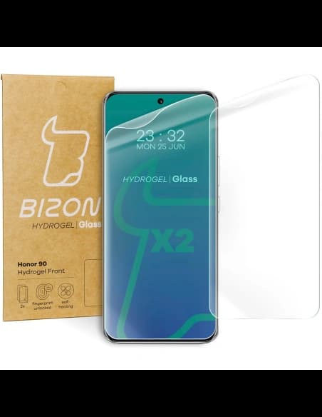 Bizon Glass Hydrogel Front Honor 90 [2 PACK]