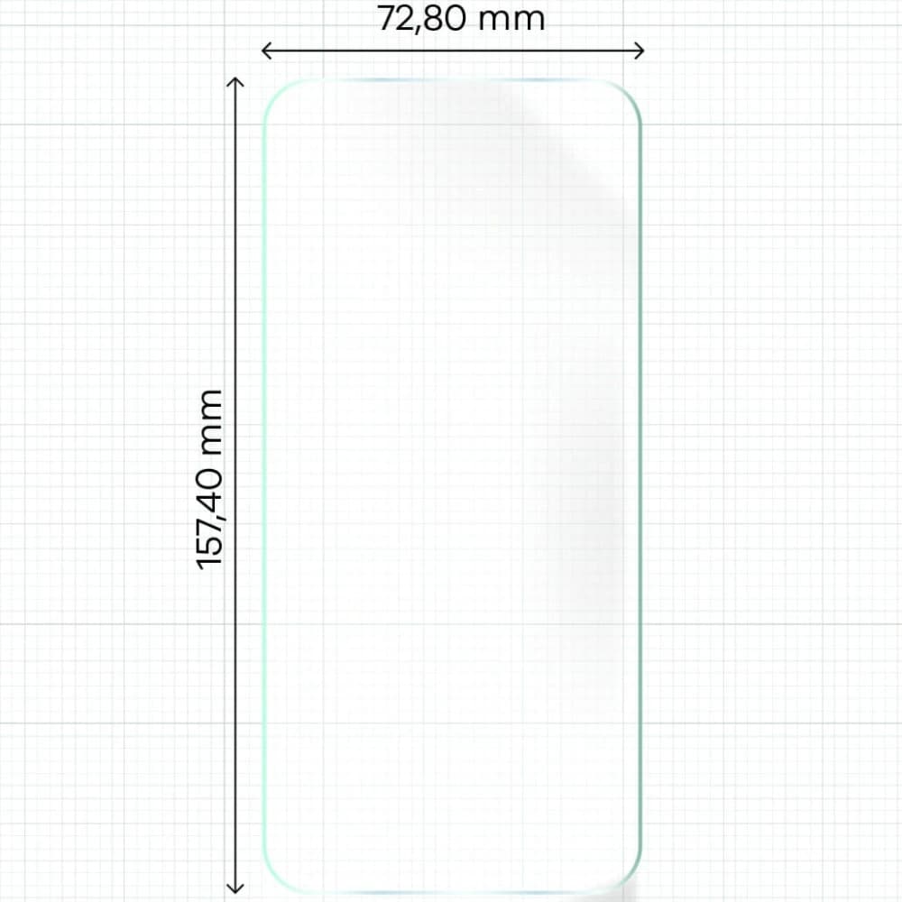 Bizon Glass Hydrogel Front Honor 90 [2 PACK] - 2