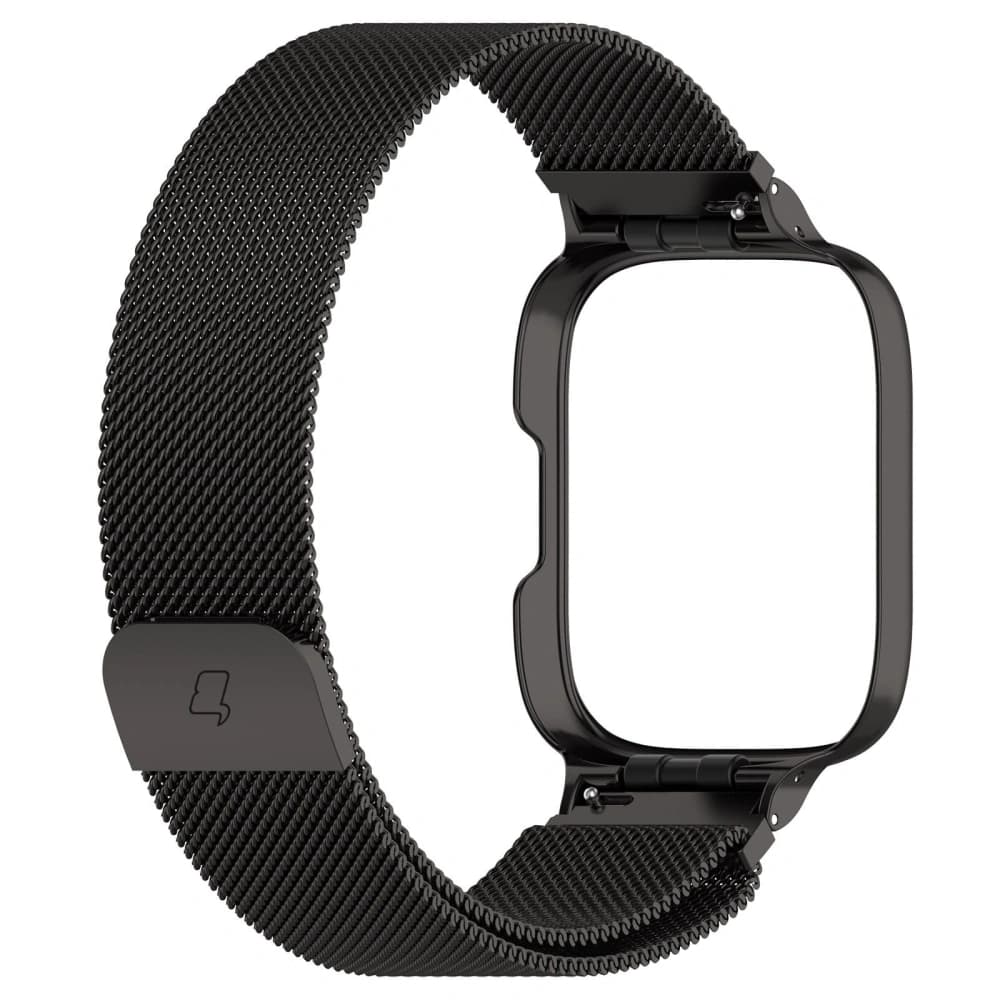 Bizon Strap + Carcasa Lant Ceas Xiaomi Redmi Watch 3 Active negru - 2