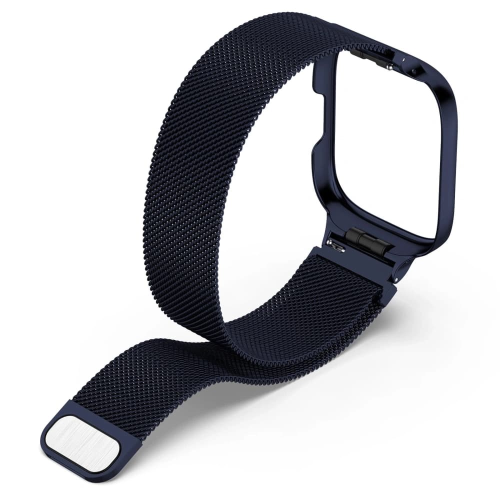 Bizon Strap + Case Watch Chain Xiaomi Redmi Watch 3 Active marineblau - 7