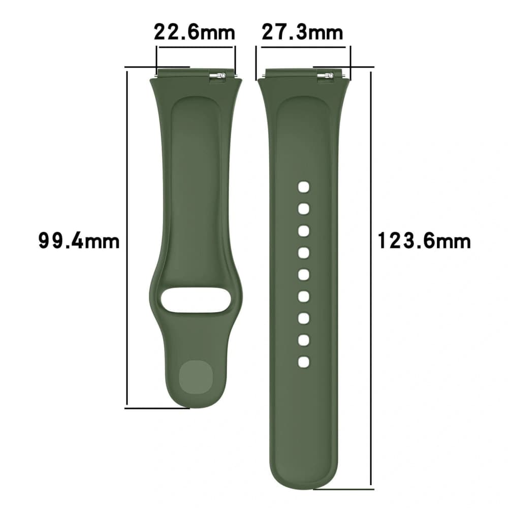 Bizon Strap Watch Dots Xiaomi Redmi Watch 3 Active dark green - 2
