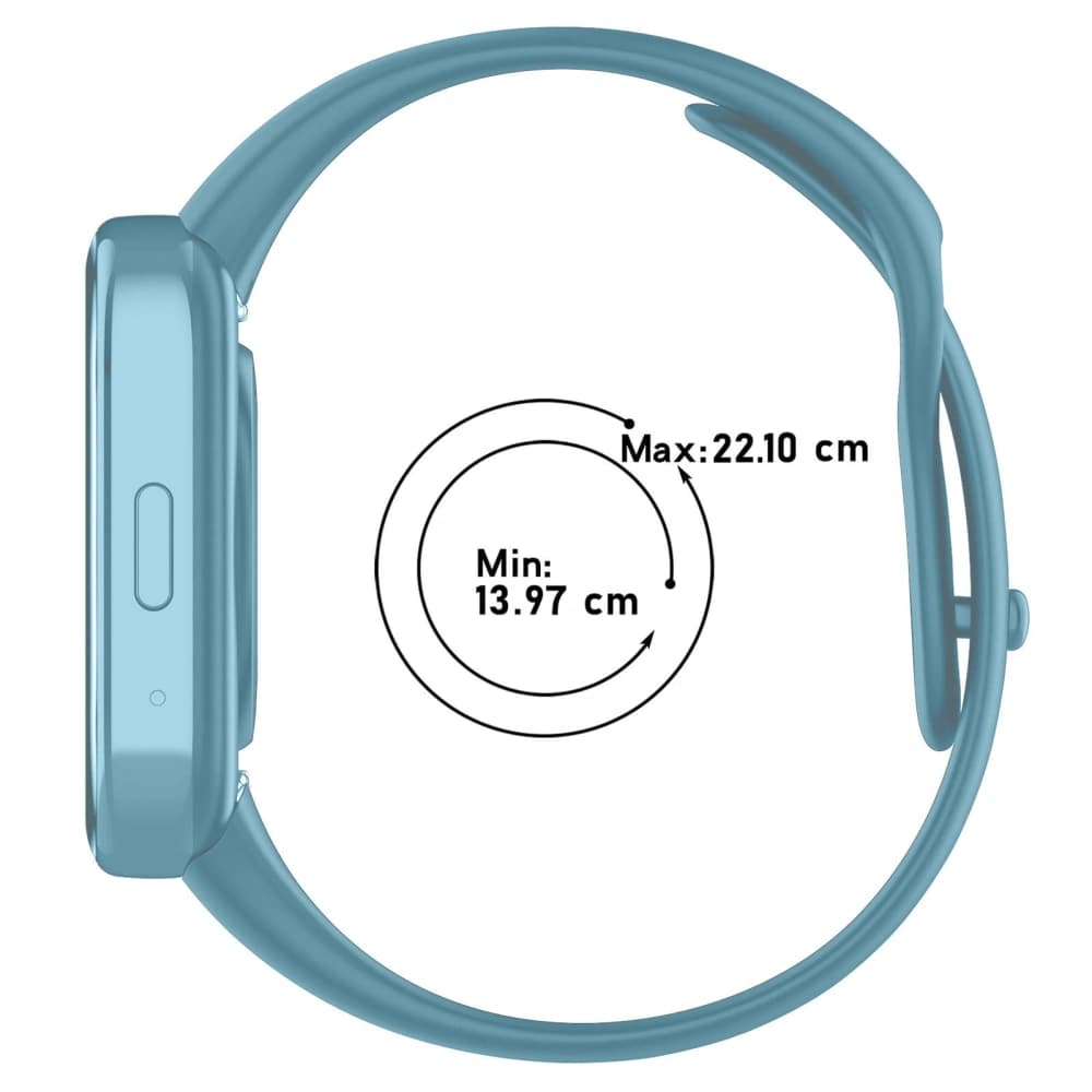 Bizon Szíjas Óra Dots Xiaomi Redmi Watch 3 Active kék - 4