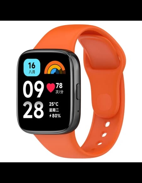 Bizon Strap Watch Dots Xiaomi Redmi Watch 3 Active orange