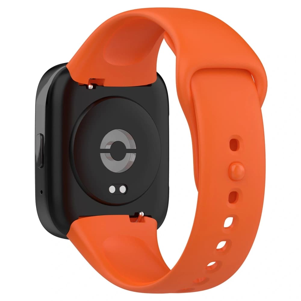 Pasek Bizon Strap Watch Dots do Xiaomi Redmi Watch 3 Active oranžový - 3