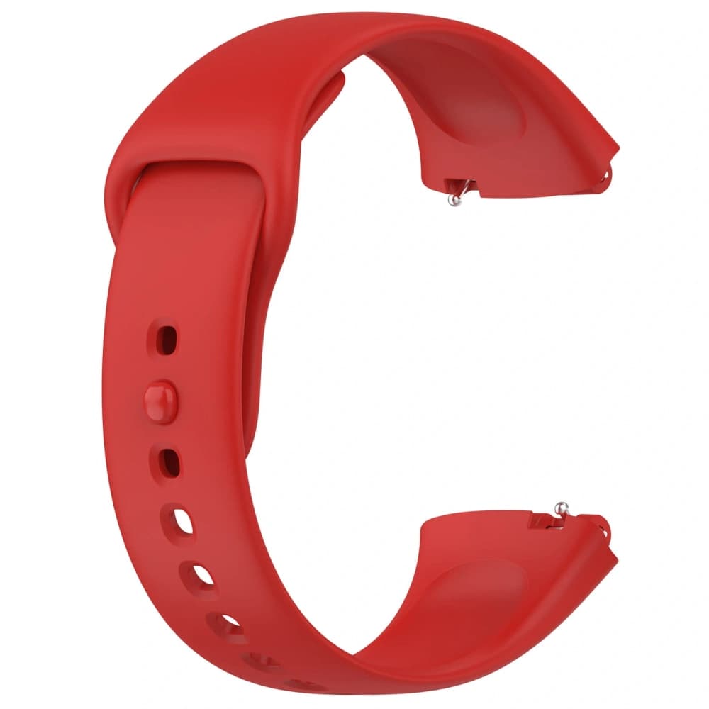 Pasek Bizon Strap Watch Dots do Xiaomi Redmi Watch 3 Active červený - 5