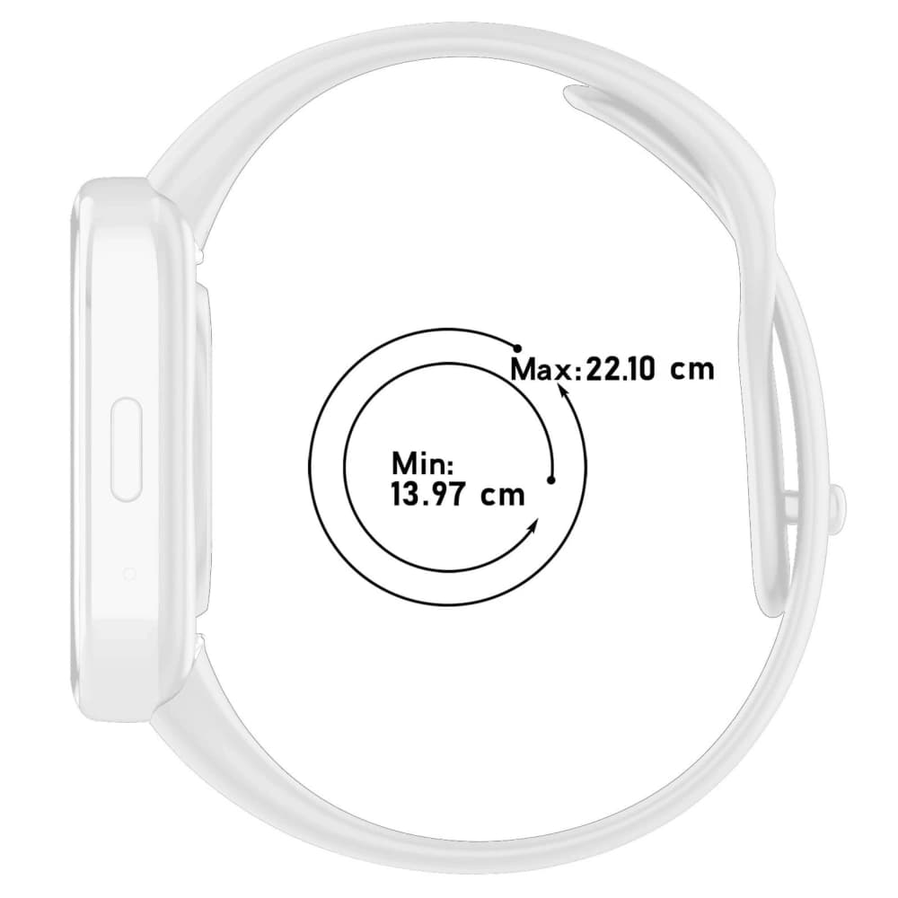 Bizon Szíj Óra Dots Xiaomi Redmi Watch 3 Active fehér - 4