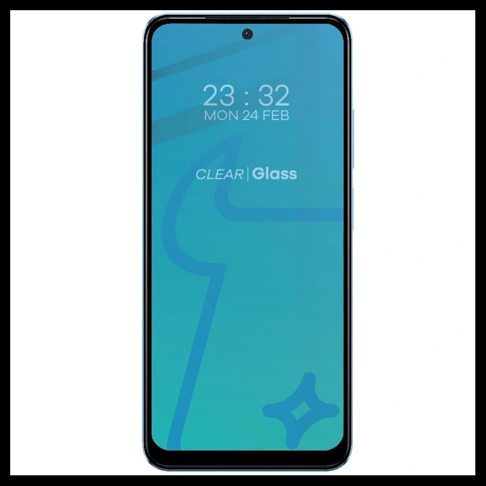 BIZON Edge 2x Bildschirmglas + Kameraglas für Redmi Note 12S - 3