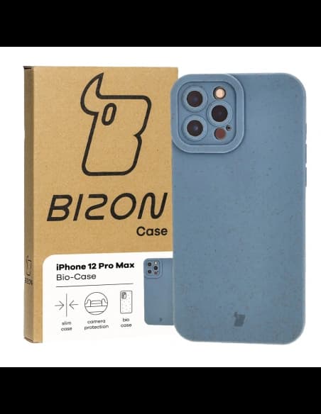 Bizon Bio-Case Apple iPhone 12 Pro Max blau