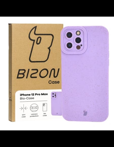 Bizon Bio-Case Apple iPhone 12 Pro Max lila