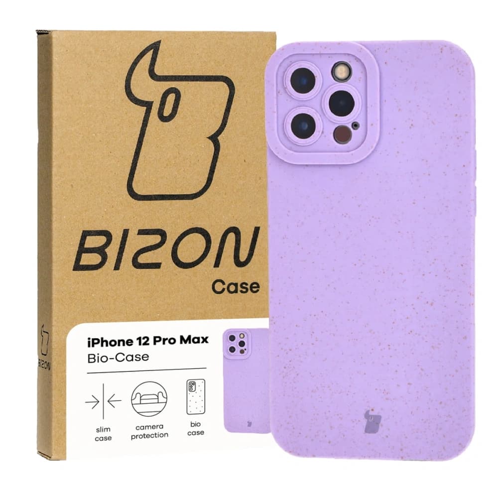Bizon Bio-Case Apple iPhone 12 Pro Max violet - 1