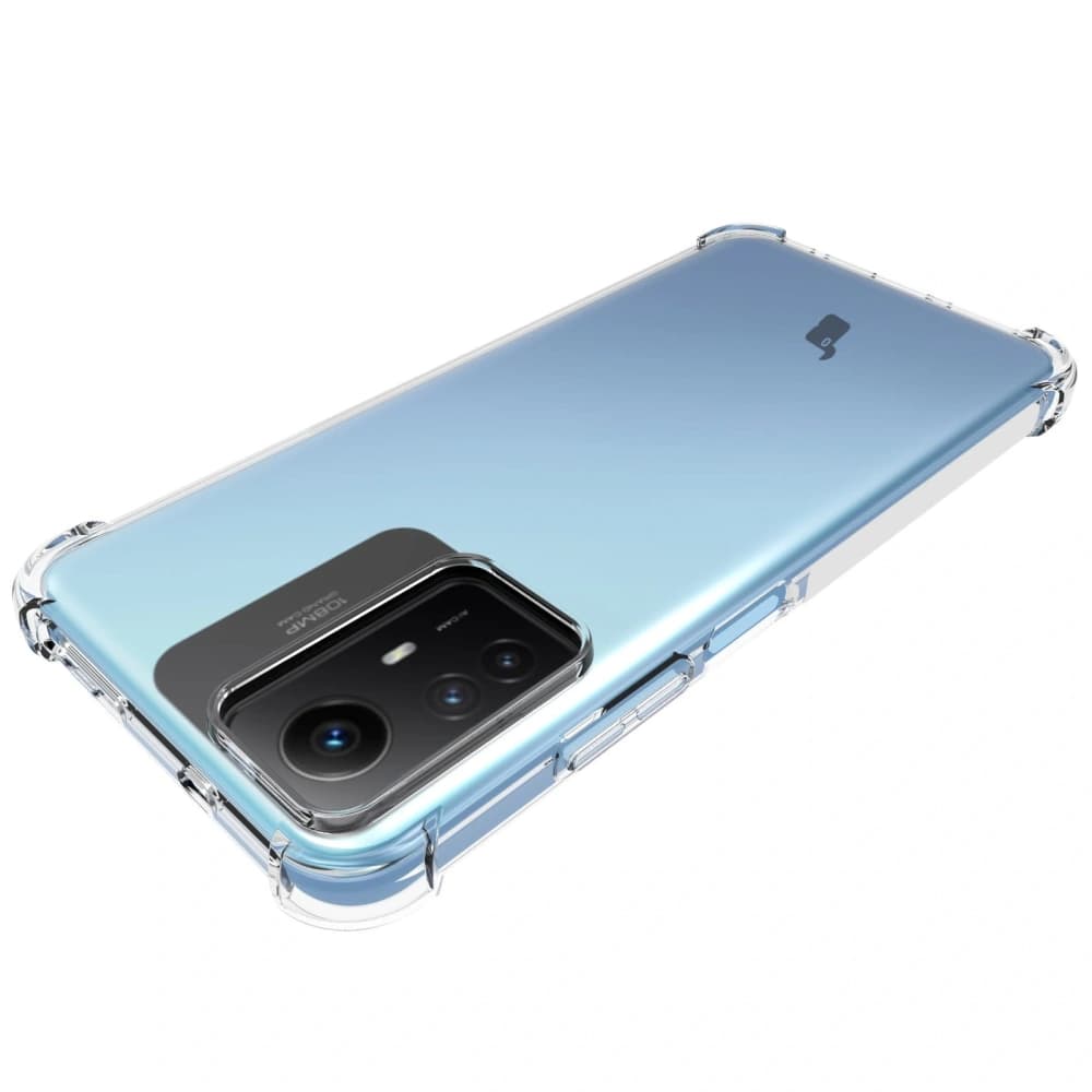 Bizon Case Clear Pack Hülle + 2x Schutzglas + Linsen Glas Xiaomi Redmi Note 12S klar - 6