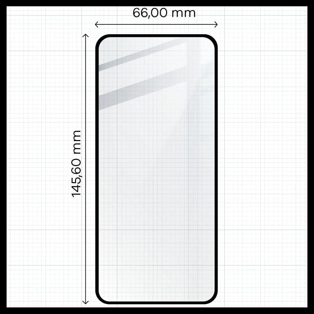 Szkło hartowane Bizon Glass Edge 2 do Pixel 8 czarne - 2