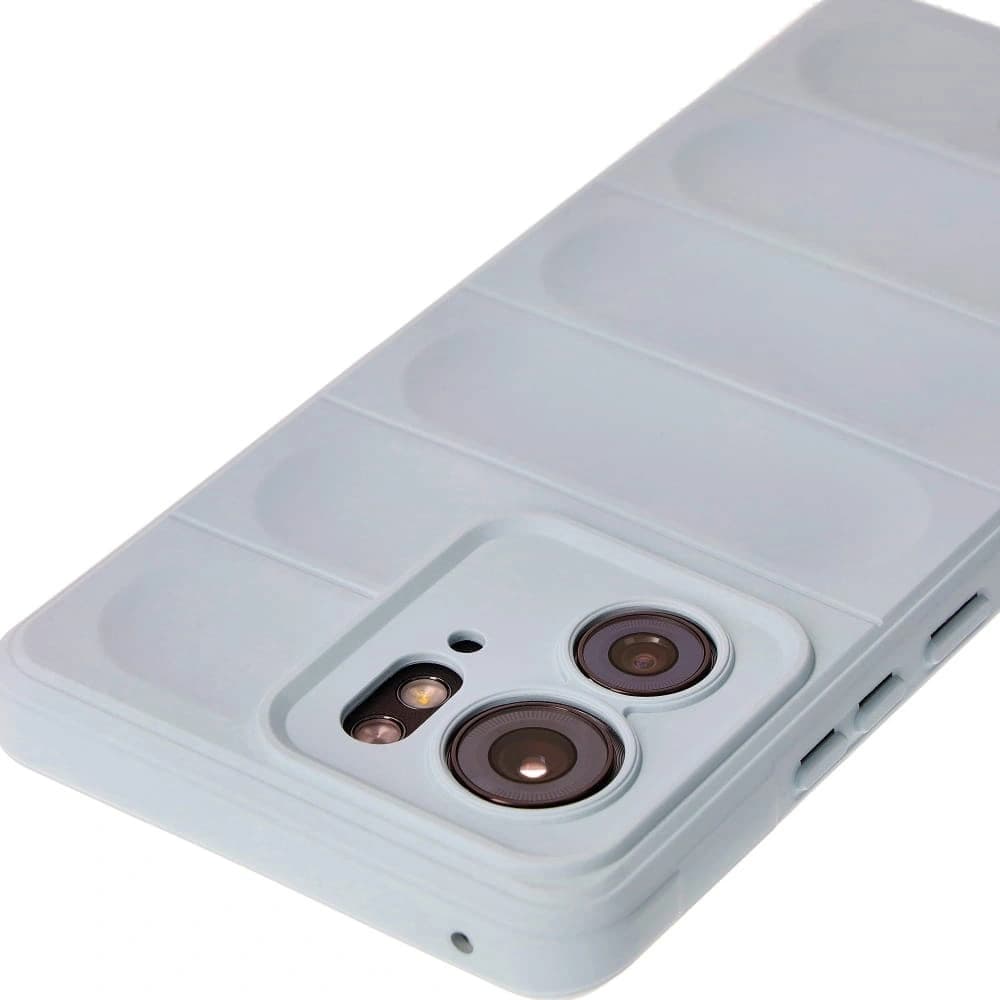 Caz Bizon Tur pentru Motorola Edge 40, albastru deschis. - 3