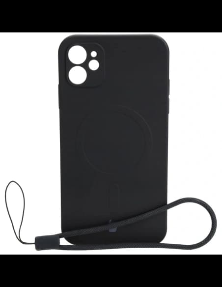 Bizon Case Silikon Magnetic Apple iPhone 11 schwarz