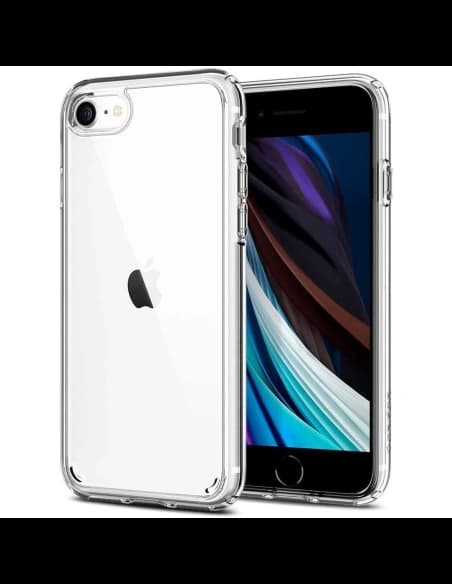 Spigen Apple Hülle Ultra Hybrid iPhone SE 2022/SE 2020/8/7 Kristallklar