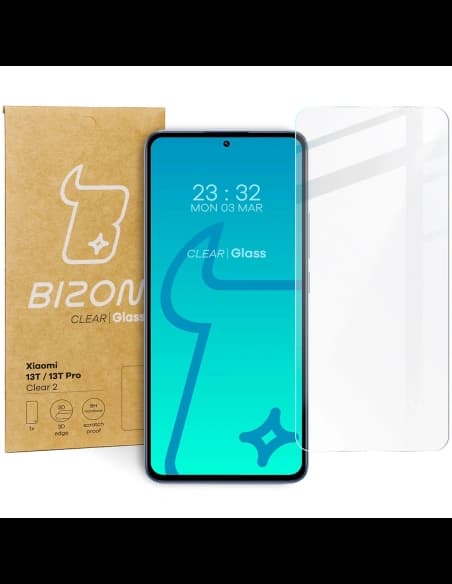 Zesílené sklo Bizon Glass Clear 2 pro Xiaomi 13T / 13T Pro