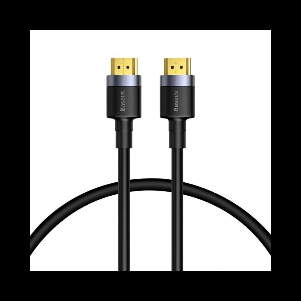 Kabel Baseus Cafule 4KHDMI do 4KHDMI 1m Černý - 1