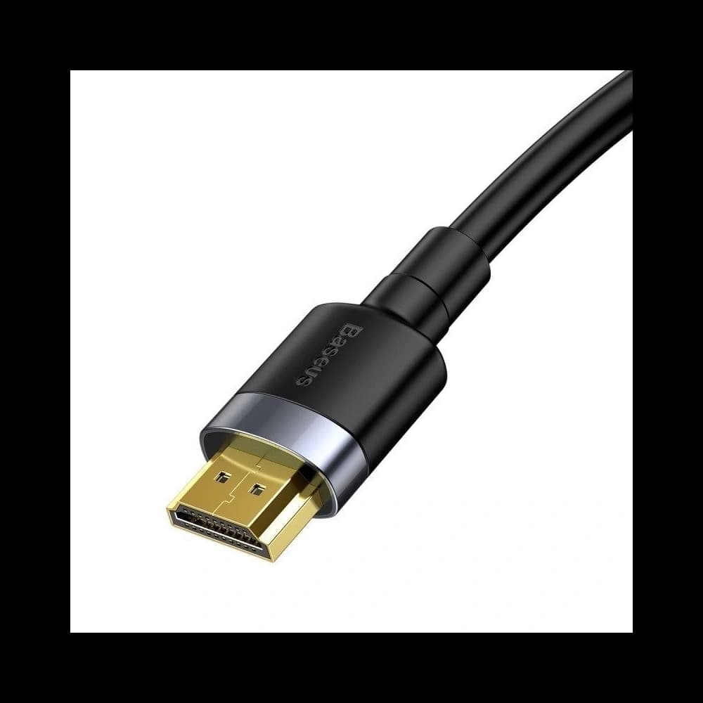 Kabel Baseus Cafule 4KHDMI do 4KHDMI 1m Černý - 3