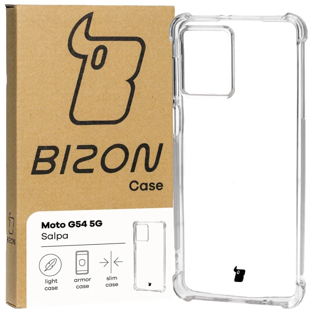 Bizon Case Salpa Motorola Moto G54 5G clar - 1
