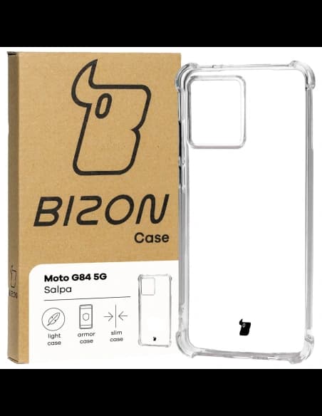 Bizon Case Salpa Motorola Moto G84 5G klar