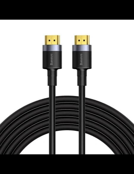 Kabel Baseus Cafule 4KHDMI do 4KHDMI 5m Černý