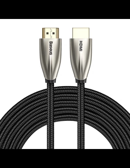 Kabel Baseus Horizontal 4KHDMI do 4KHDMI 5m Černý