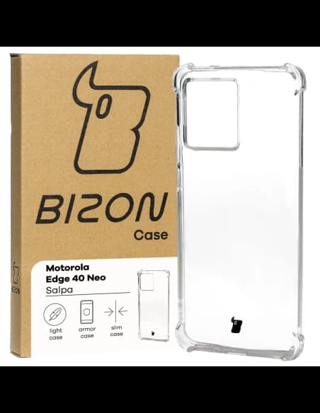 Caz Bizon Salpa Motorola Edge 40 Neo transparent
