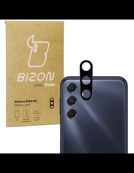 Sklo na fotoaparát Bizon Glass Lens do Samsung Galaxy M34 5G [2 PACK]