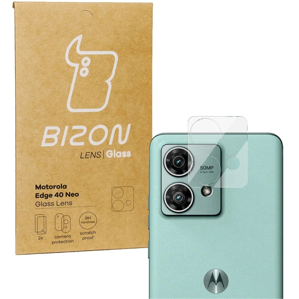 Bizon Glaslinse Motorola Edge 40 Neo [2 PACK] - 1