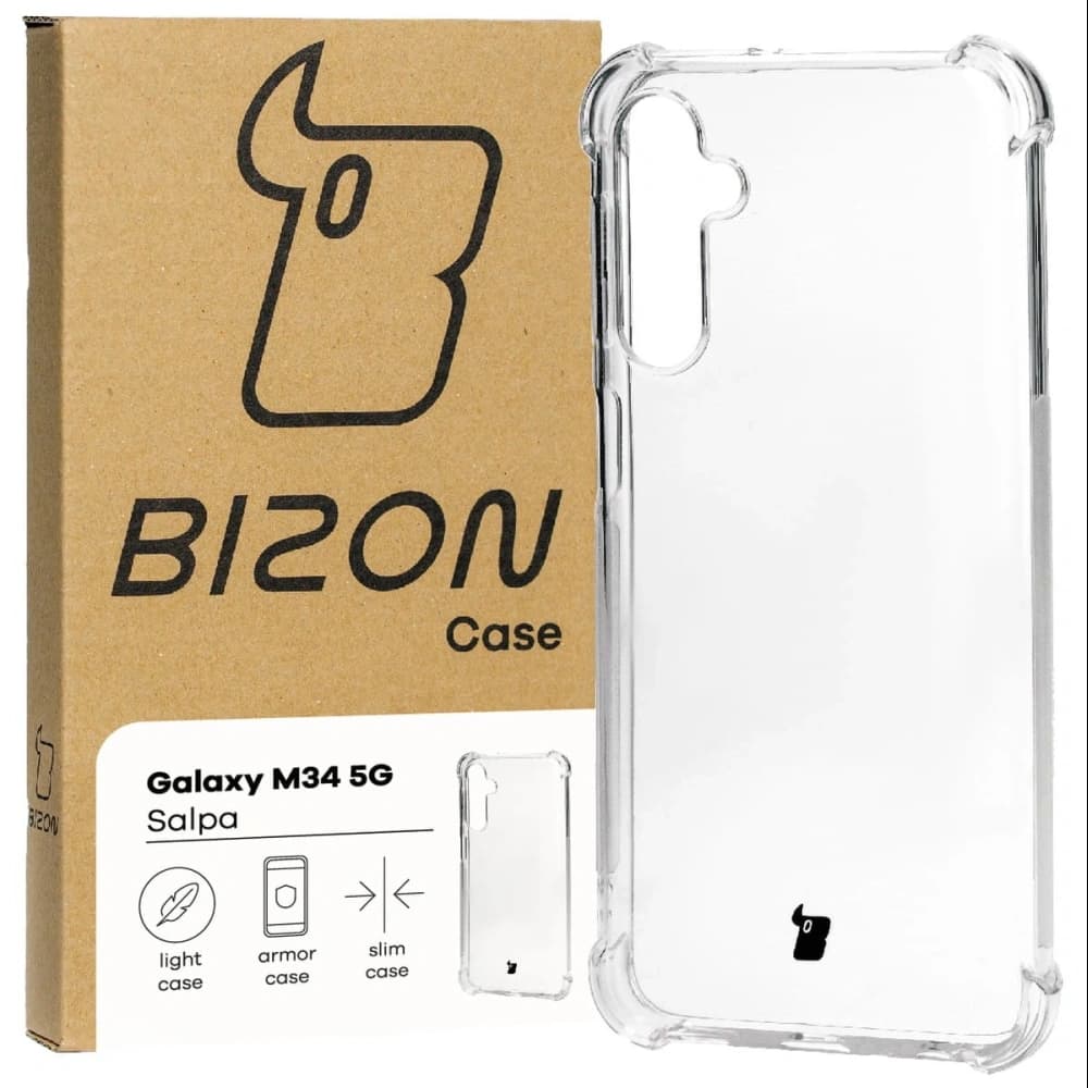 Bizon Case Salpa Samsung Galaxy M34 5G átlátszó - 1