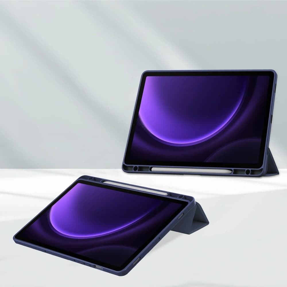 Bizon Case Tab Clear Matt Samsung Galaxy Tab S9 / S9 FE marineblau - 2