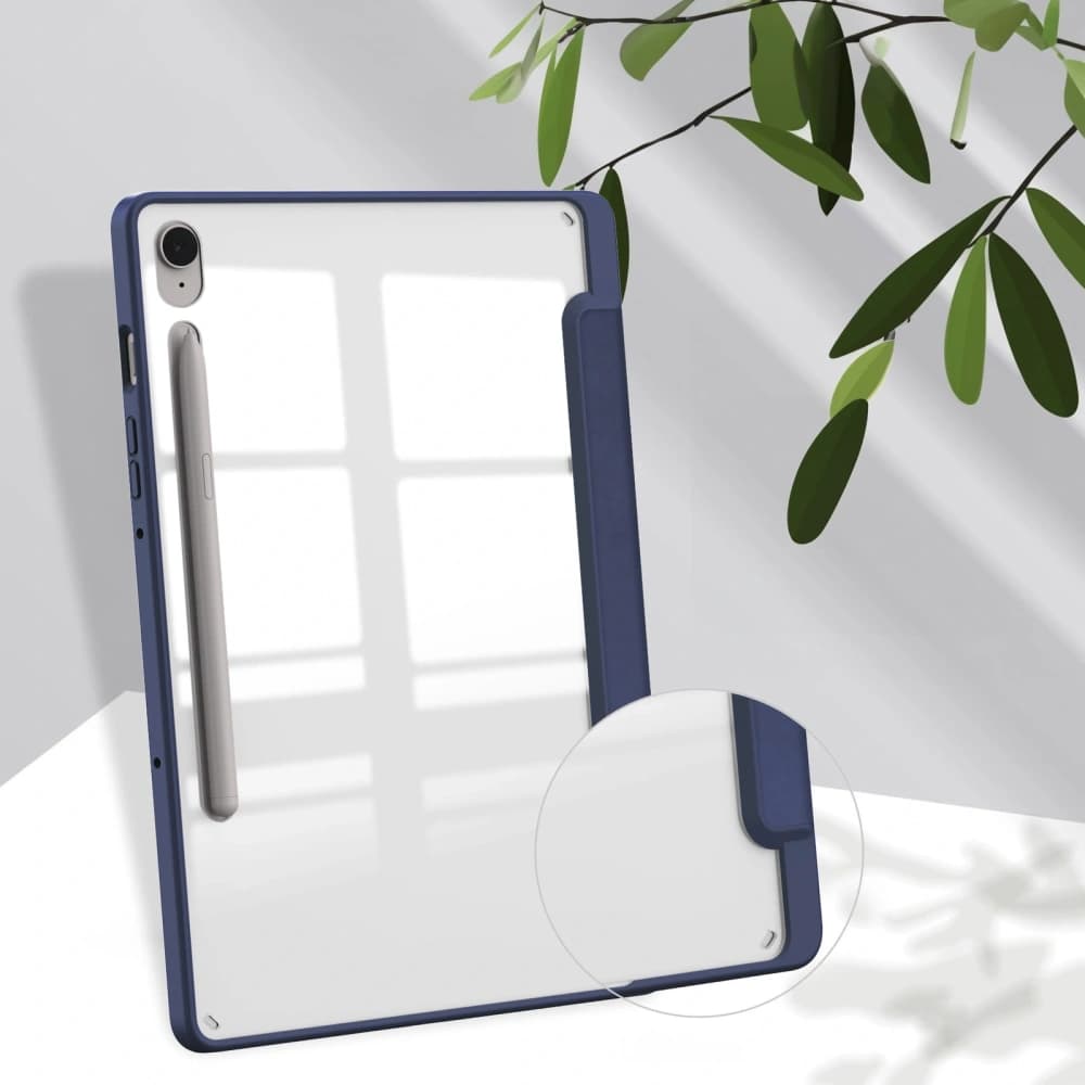 Bizon Case Tab Clear Matt Samsung Galaxy Tab S9 / S9 FE marineblau - 7