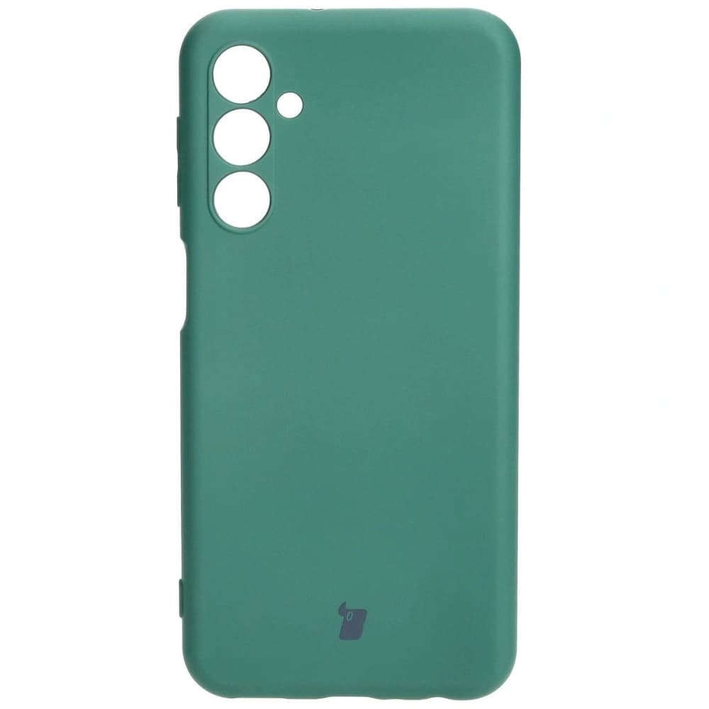 Etui Bizon Case Silicone do Samsung Galaxy M34 5G tmavě zelené - 2