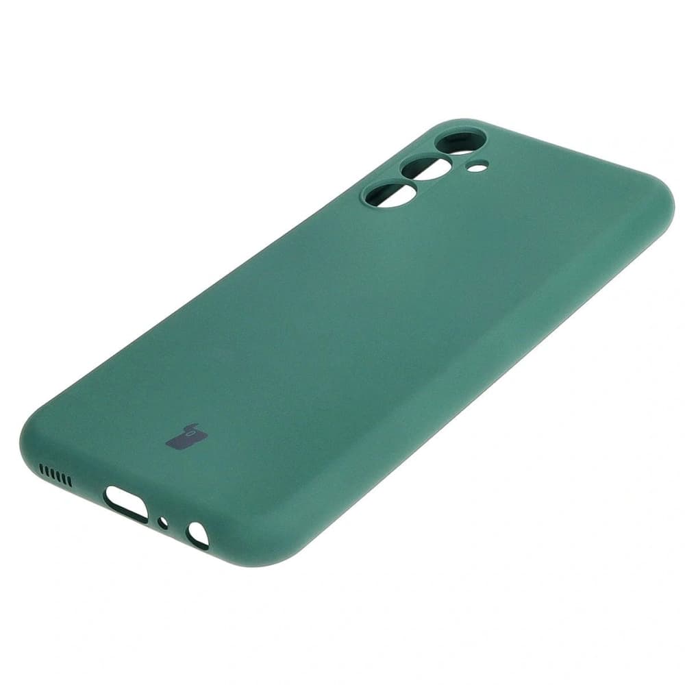 Etui Bizon Case Silicone do Samsung Galaxy M34 5G tmavě zelené - 3
