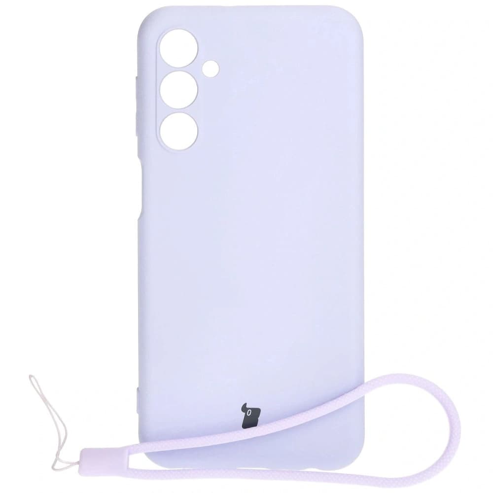 Etui Bizon Case Silicone do Samsung Galaxy M34 5G jasnofialové - 1