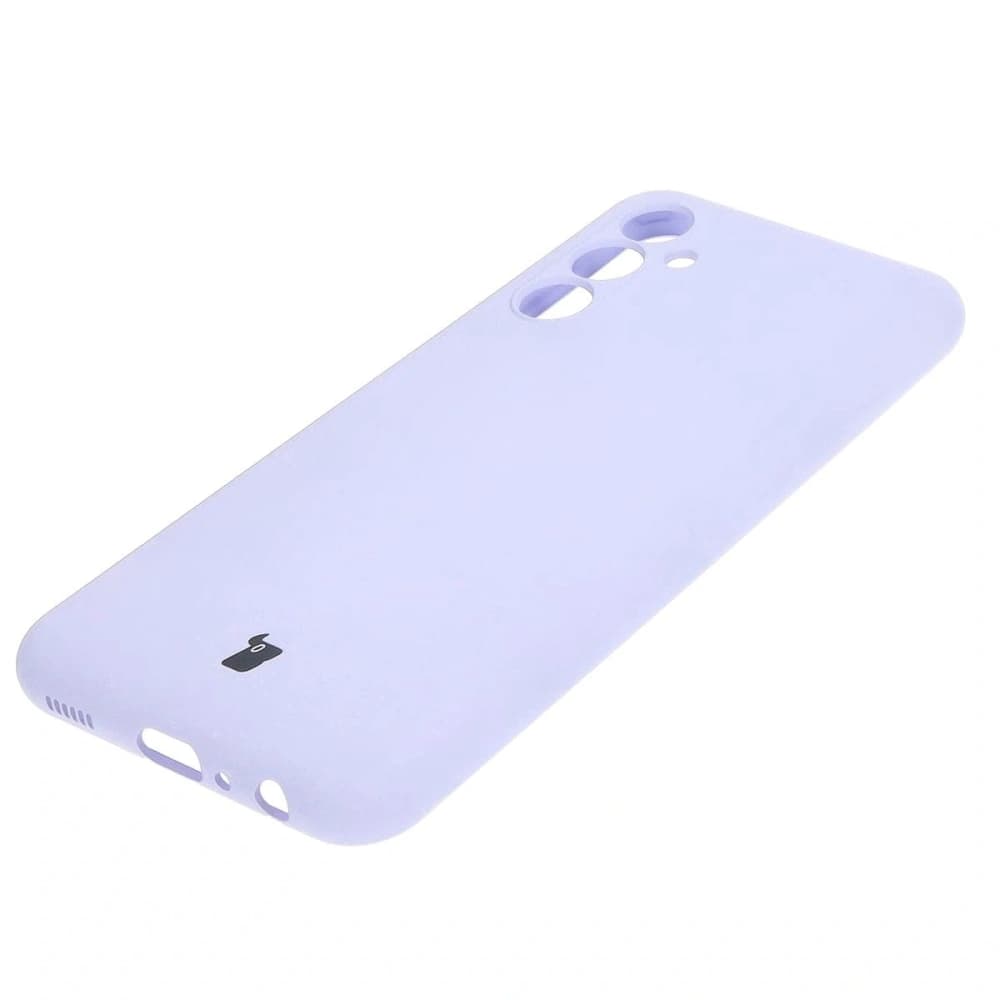 Etui Bizon Case Silicone do Samsung Galaxy M34 5G jasnofialové - 3