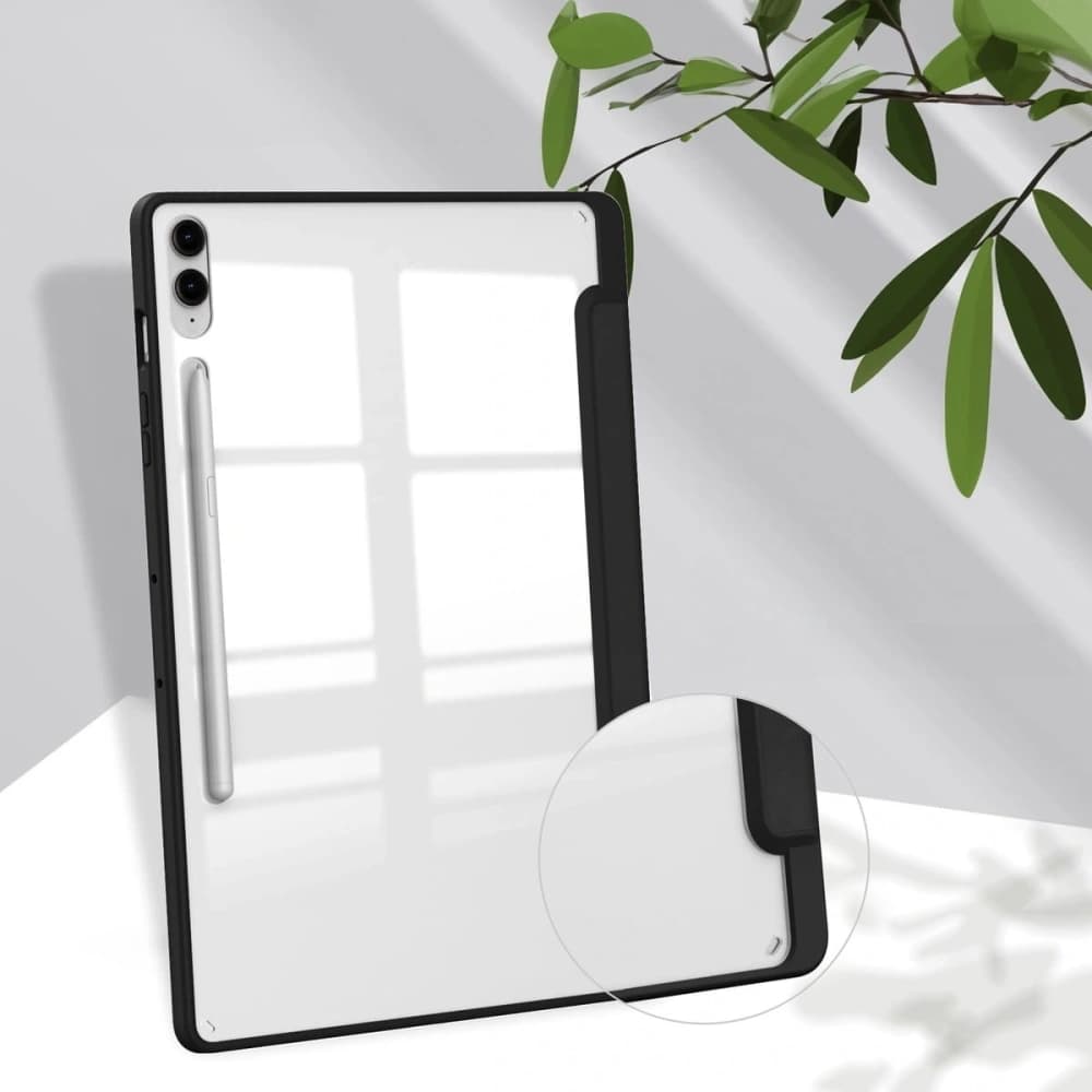 Bizon Case Tab Klar Matt Samsung Galaxy Tab S9 FE Plus schwarz - 7