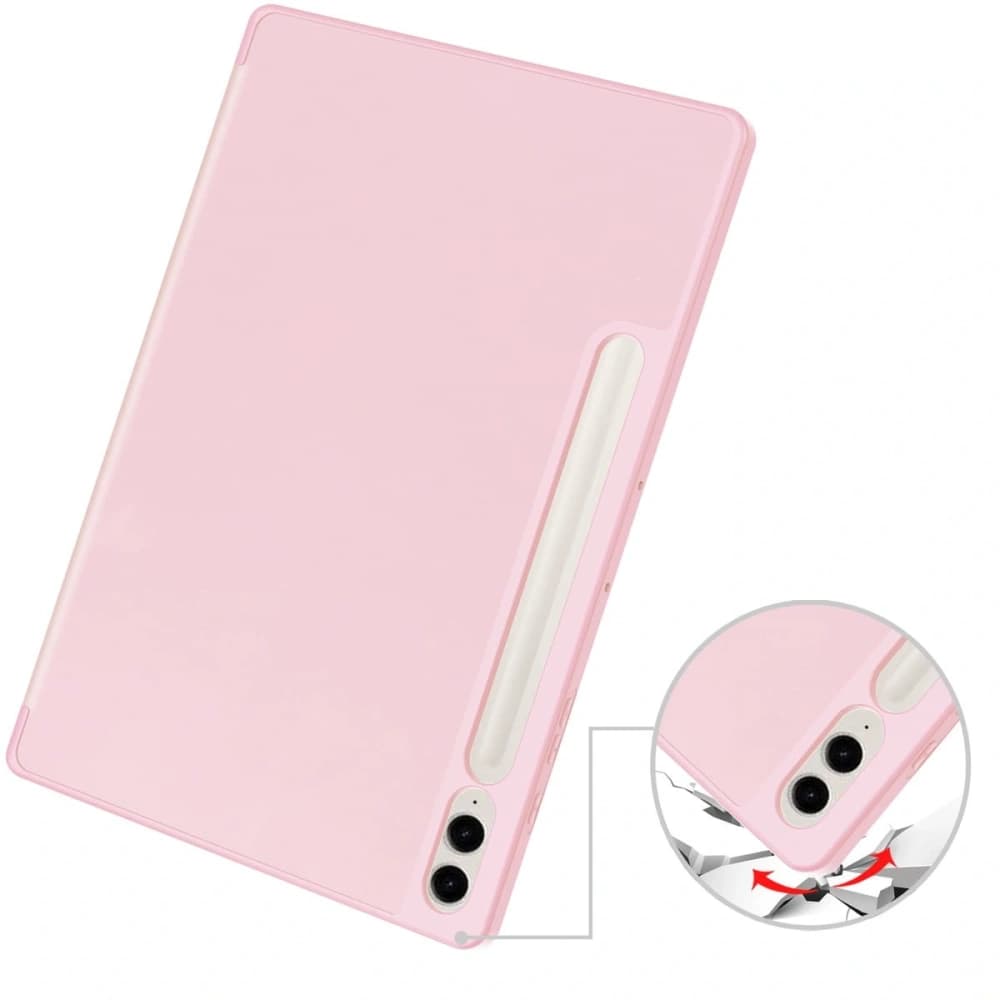 Bizon Case Tab Lizard Samsung Galaxy Tab S9 FE Plus roz - 2