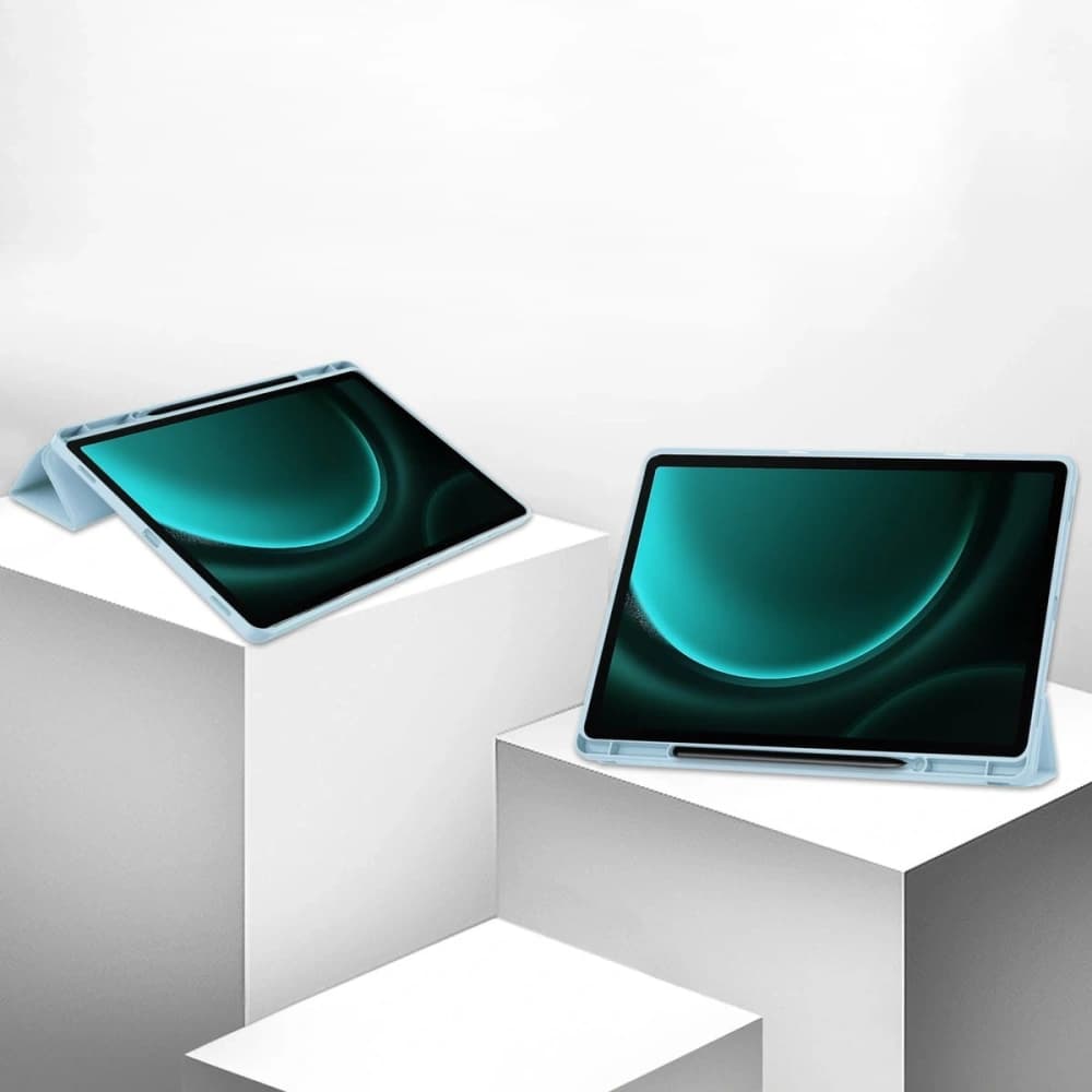 Bizon Case Tab Lizard Samsung Galaxy Tab S9 FE Plus kék - 4