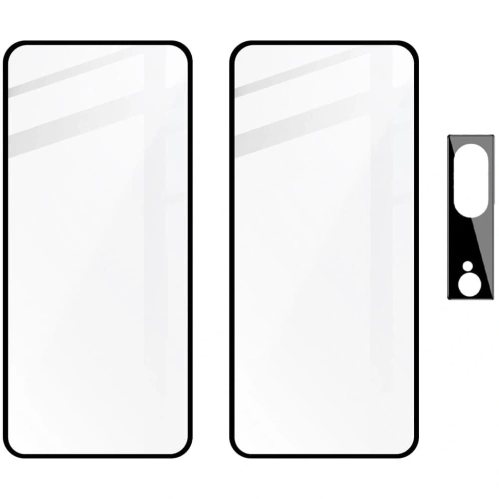 2x Szkło na ekran + szkło na aparat BIZON Edge do Pixel 8 - 5